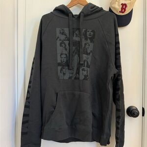 Taylor Swift The Eras Tour US Dates Black Hoodie Size Large
